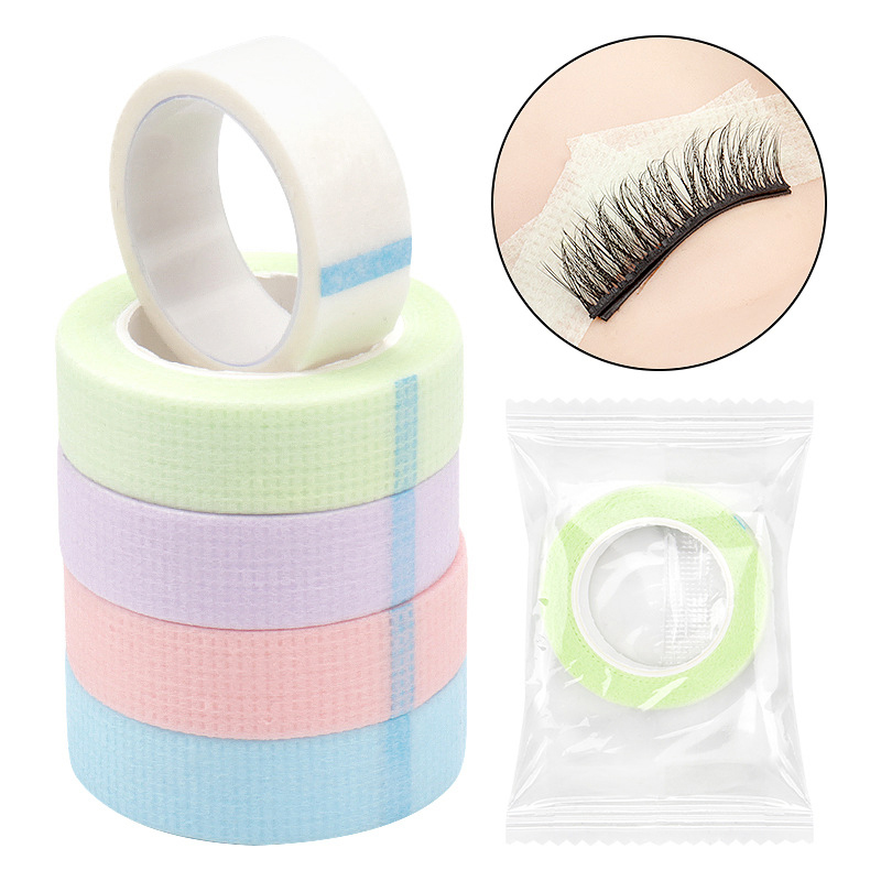 Tape Breathable Lash - まつげエクステ用粘着テープ,つけまつげ用通気性不織布テープ,ロールあたり4.5m