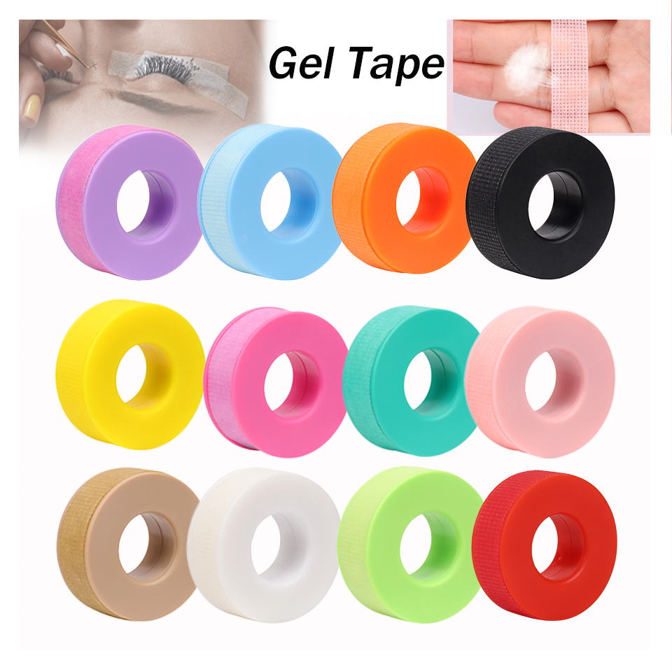 Tape Breathable Lash - まつげエクステ用シリコンジェルテープ,まつげエクステ用,アイパッド,敏感な肌,通気性,偽のまつ毛,メイクアップツール