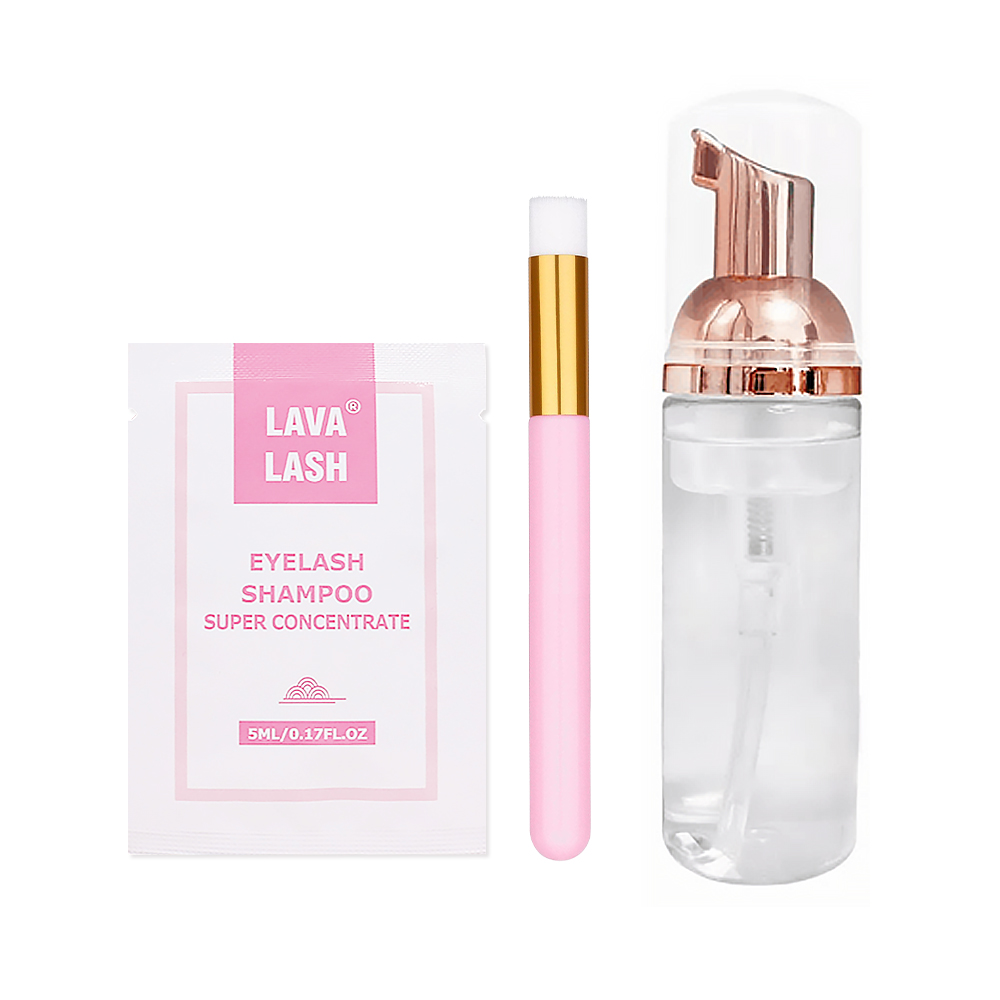 Eyelash Extension Wash - 5ml まつげエクステンション シャンプー まぶた泡クレンザー、エクステンションとナチュラルまつげの洗浄、マスカラ リムーバー
