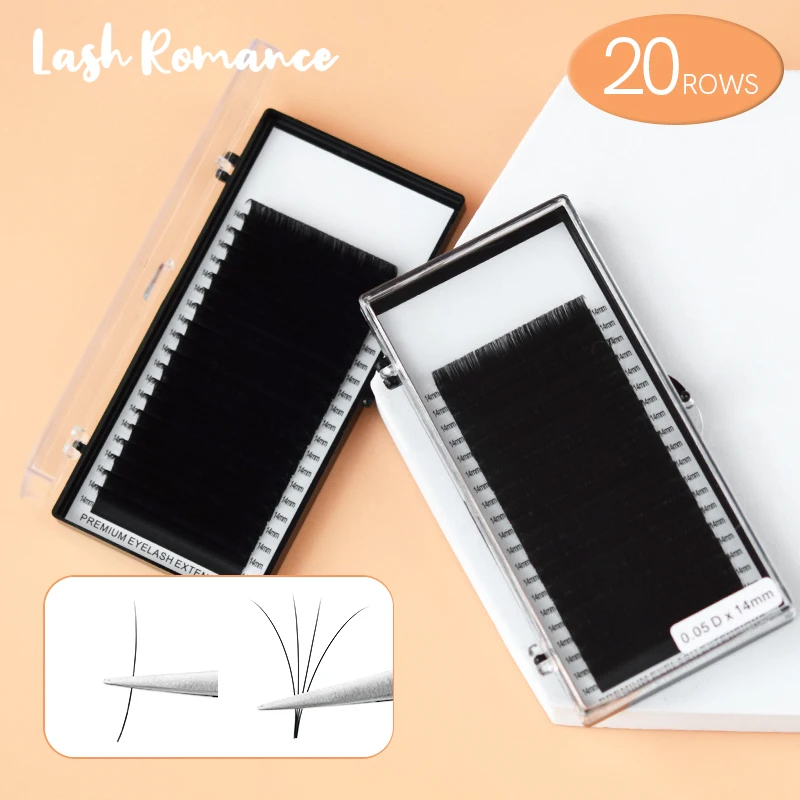 Eyelash Extension Korea Natural - H&L SINCE 1990 個別まつげ 20列 韓国PBT素材
