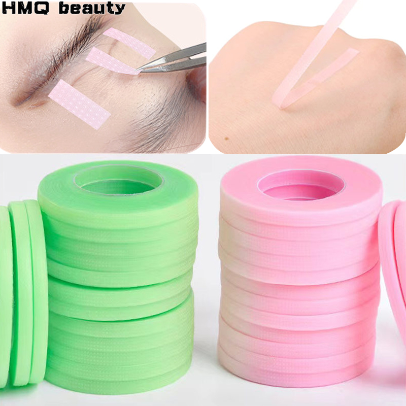 Tape Breathable Lash - 微細孔ラッシュテープまつげエクステンション通気性簡単に引き裂く医療まつげテープグラフトアイパッチ美容メイクツール