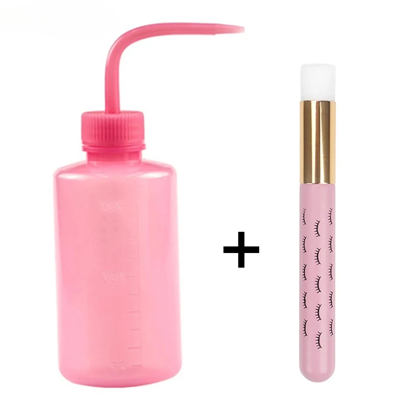 Eyelash Extension Wash - まつげエクステンションクリーニングボトルリムーバー洗濯ラッシュシャンプーフラスコツールキットまつげクリーンブラシセット眉毛スキンケア