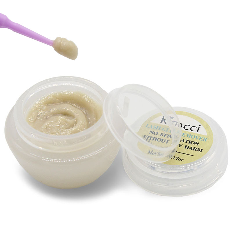 Eyelash Extension Wash - Kimcci 10 ピース/ロットプロフェッショナル安全ラッシュグルーリムーバーまつげエクステンションツールクリーム 5 ミリリットル高品質香りの香りのりリムーバー