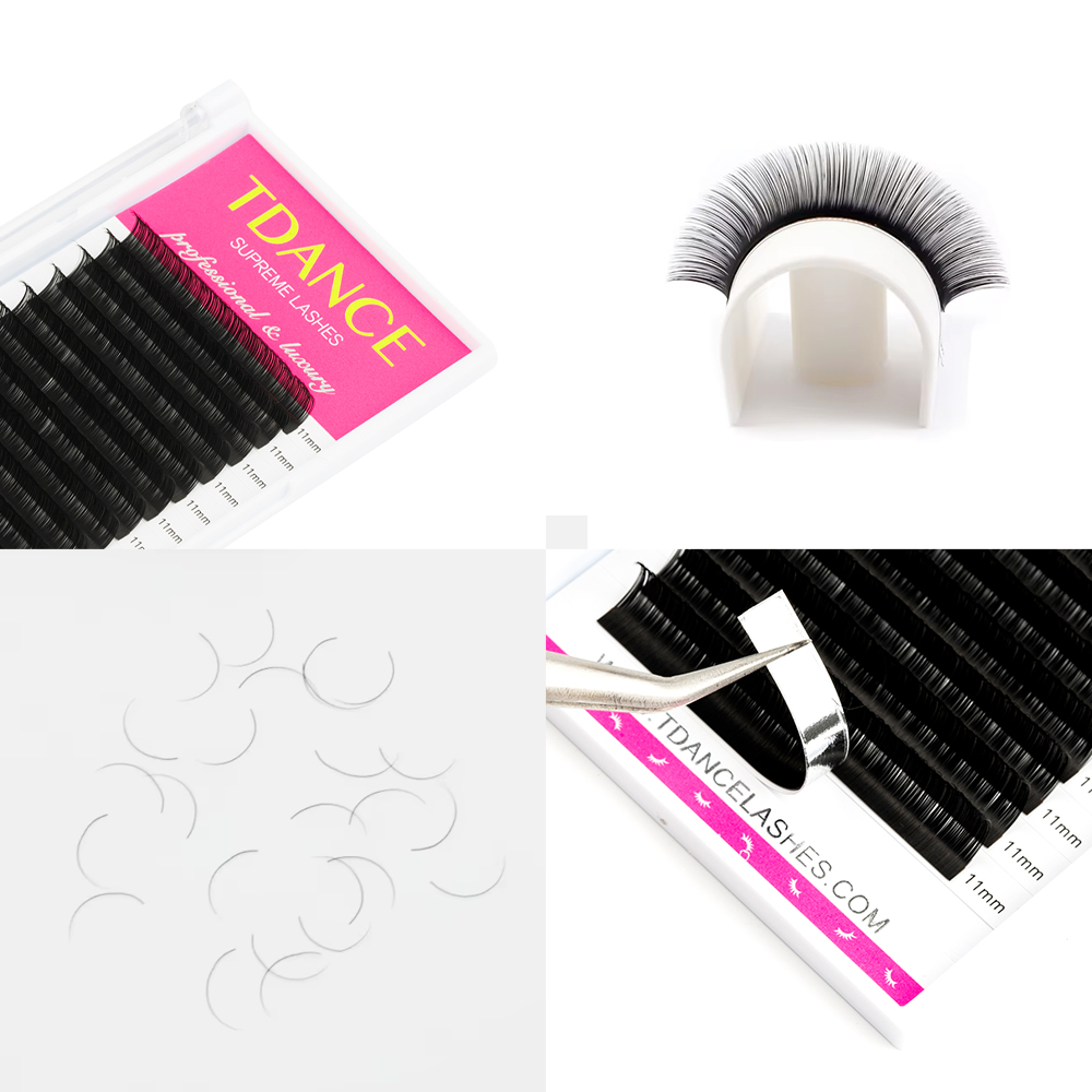 TDANCE まつげエクステンション 16 行韓国 PBT  - Eyelash Extension Korea Natural のレビューと価格