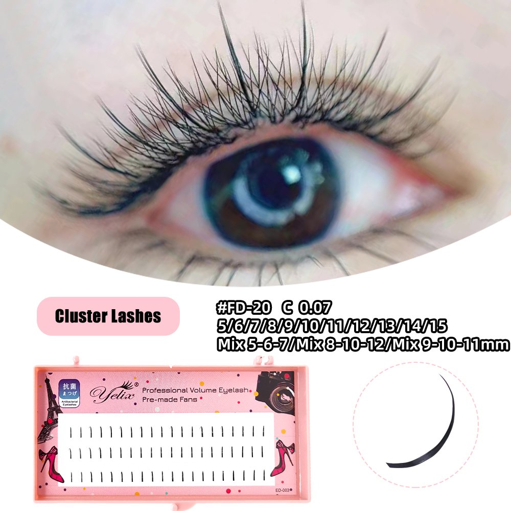 Yelix ナチュラルソフト個別まつげ コミックラッシュ C - Lashes Eyelash Extension のレビューと価格