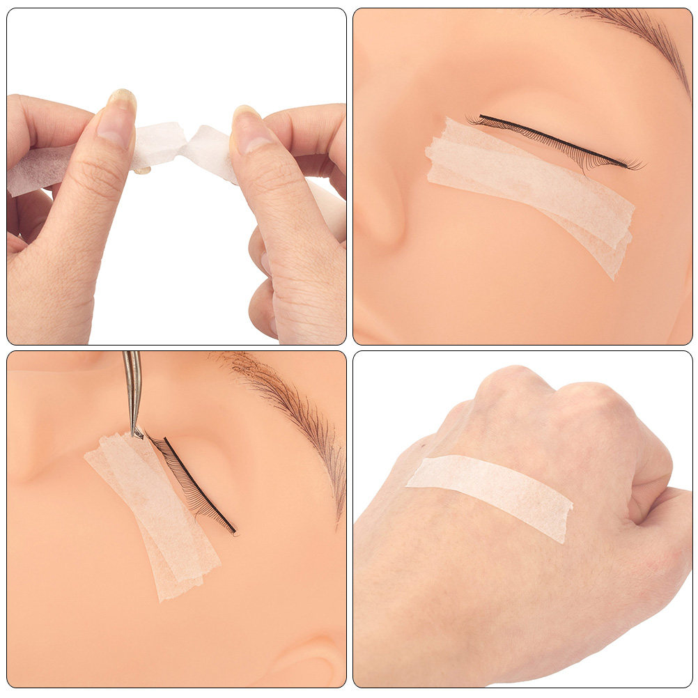 まつげエクステ用アイラッシュテープ 1ロール 不織布 通気性 - Tape Breathable Lash のレビューと価格