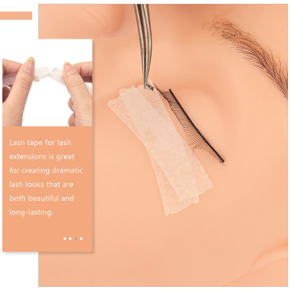 まつげエクステ用アイラッシュテープ 1ロール 不織布 通気性 - Tape Breathable Lash のレビューと価格
