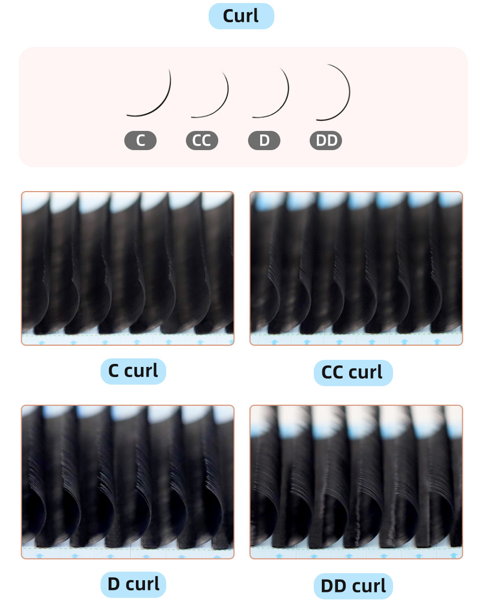 AGUUD J B C Dカールボリュームラッシュエクステン - Eyelash Extension Korea Natural のレビューと価格