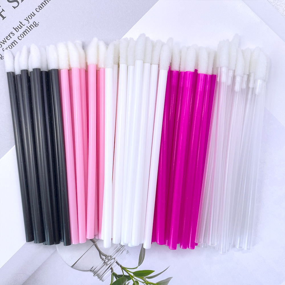 50/500 個使い捨てリップブラシまつげエクステンションメ - Lashes Eyelash Extension のレビューと価格