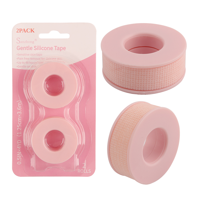 2 ロールラッシュテープアイピンクブルー不織布メイクアップツ - Tape Breathable Lash のレビューと価格