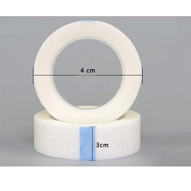5 ロール白まつげテープ粘着まつげエクステンションテープ生地 - Tape Breathable Lash のレビューと価格