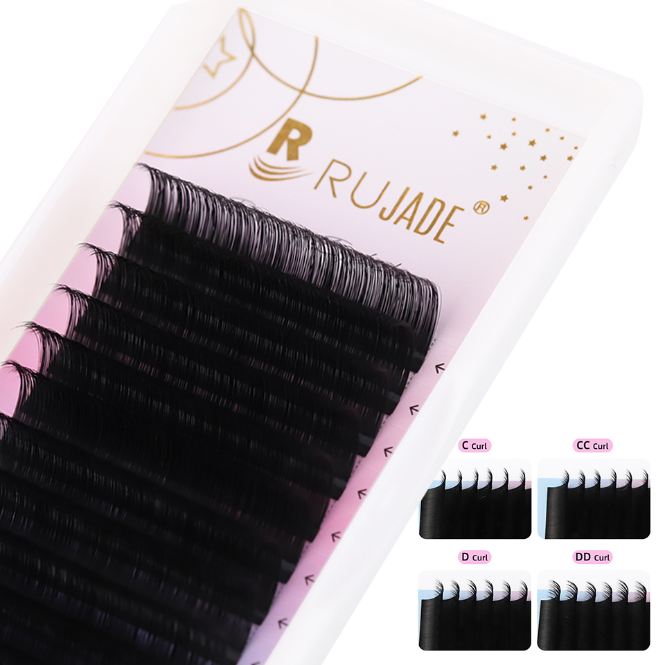 RUJADE ロシアンボリュームまつげエクステンション C  - Eyelash Extension Korea Natural のレビューと価格