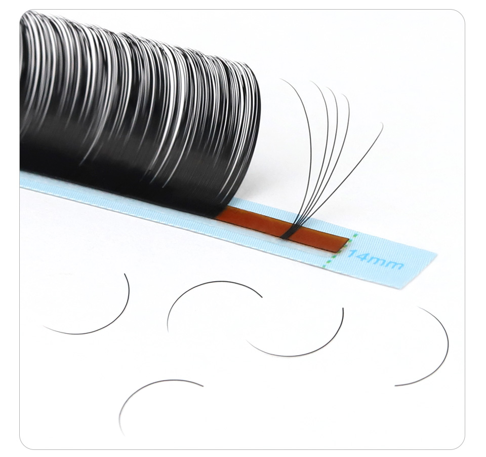 AGUUD ロシアンボリューム J B C CC D カール - Eyelash Extension Korea Natural のレビューと価格