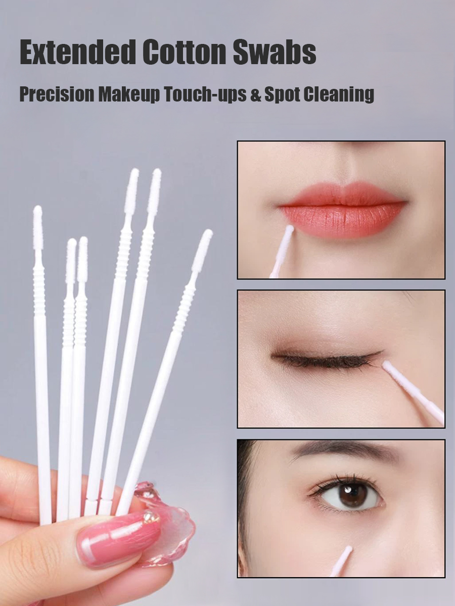 使い捨てロング綿棒まつげエクステンションマイクロブレーディン - Lashes Eyelash Extension のレビューと価格