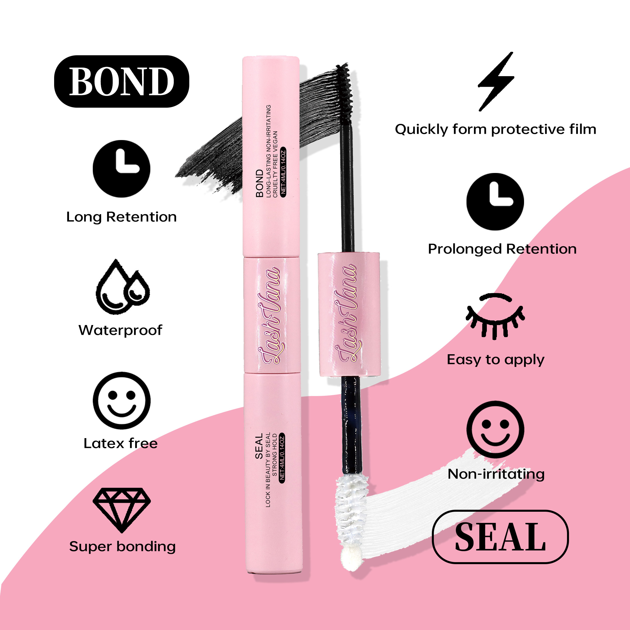 DIYまつげエクステキット まつげ 40D 8-16mm 2 - Eyelash Extension Equipment のレビューと価格