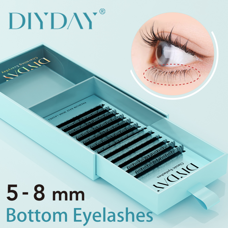 DIYDAY 下まつげエクステンション B/C 5 ミリメー - Eyelash Extension Natural Classic のレビューと価格