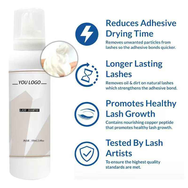 カスタムホイップラッシュクリームシャンプーフォームクレンザー - Eyelash Extension Wash のレビューと価格