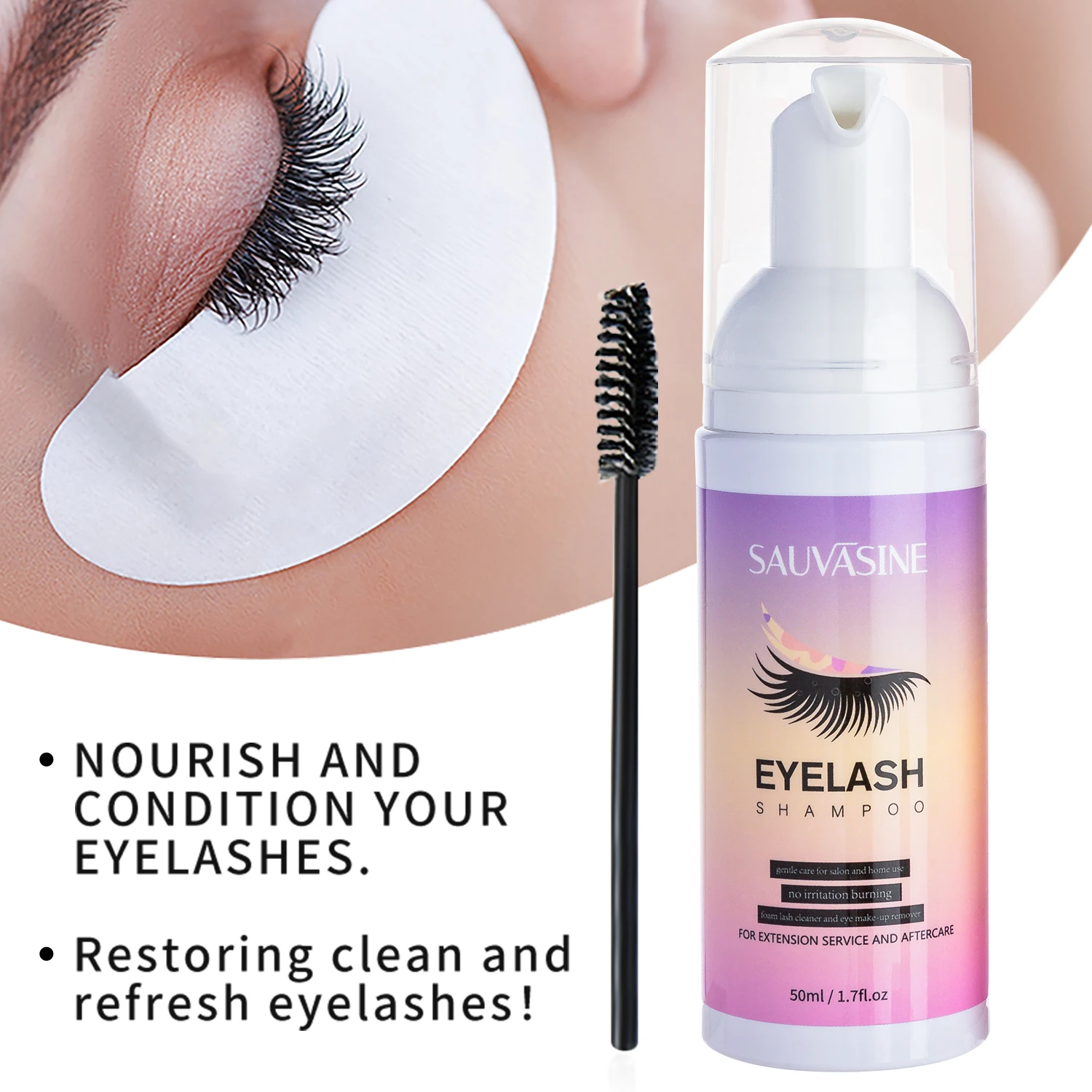 5/10 個 50 ミリリットルまつげエクステンションシャン - Eyelash Extension Wash のレビューと価格