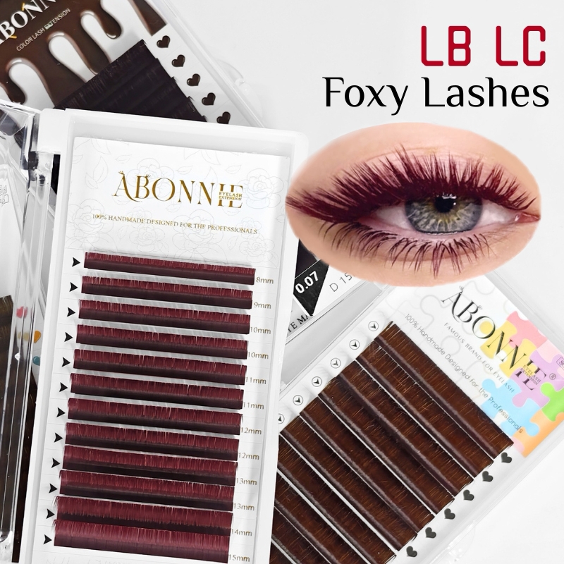 LB LC バーガンディラッシュ ワインレッド クラシックま - Eyelash Extension Natural Classic のレビューと価格