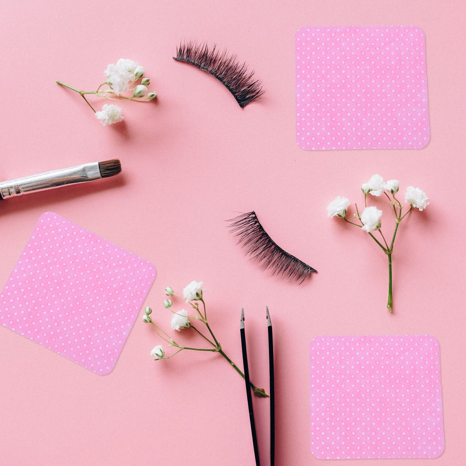 600枚入りクリーニングコットンワイプ まつげエクステ除去ツ - Lashes Eyelash Extension のレビューと価格