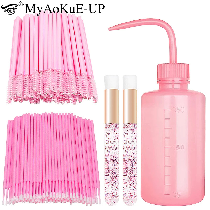 153 ピース/セットまつげエクステンション用品キットまつげ - Eyelash Extension Wash のレビューと価格
