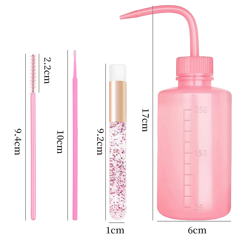153 ピース/セットまつげエクステンション用品キットまつげ - Eyelash Extension Wash のレビューと価格