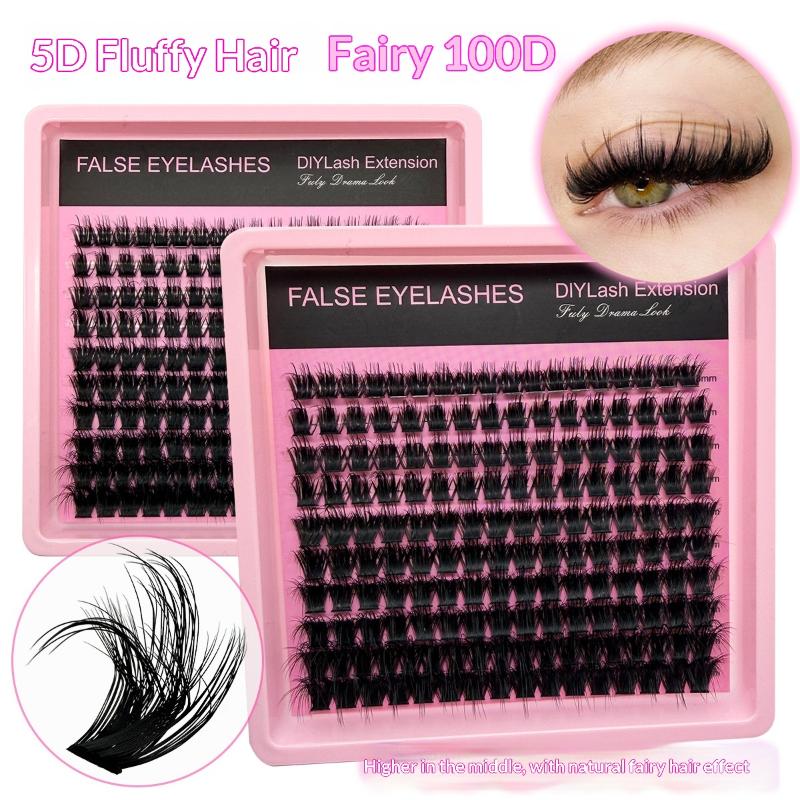 新しい10列140束ふわふわ濃密まつげ束8-16mmミックス - Lashes Eyelash Extension のレビューと価格
