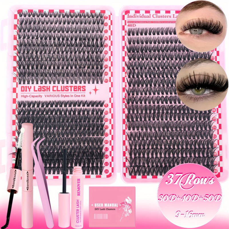 740/200個クラスターまつげエクステンションキット、2- - Eyelash Extension Equipment のレビューと価格
