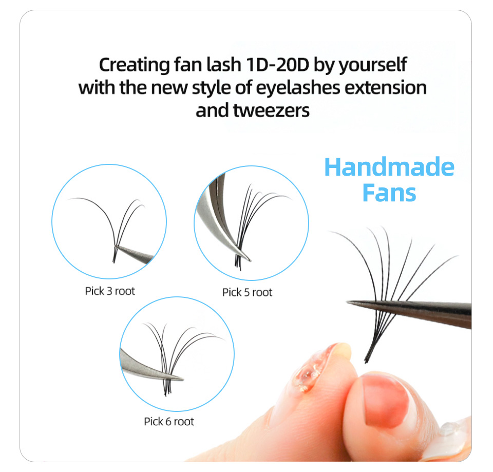 AGUUD-天然のまつげエクステ,個別の丸いまつげ,韓国のシ - Eyelash Extension Korea Natural のレビューと価格