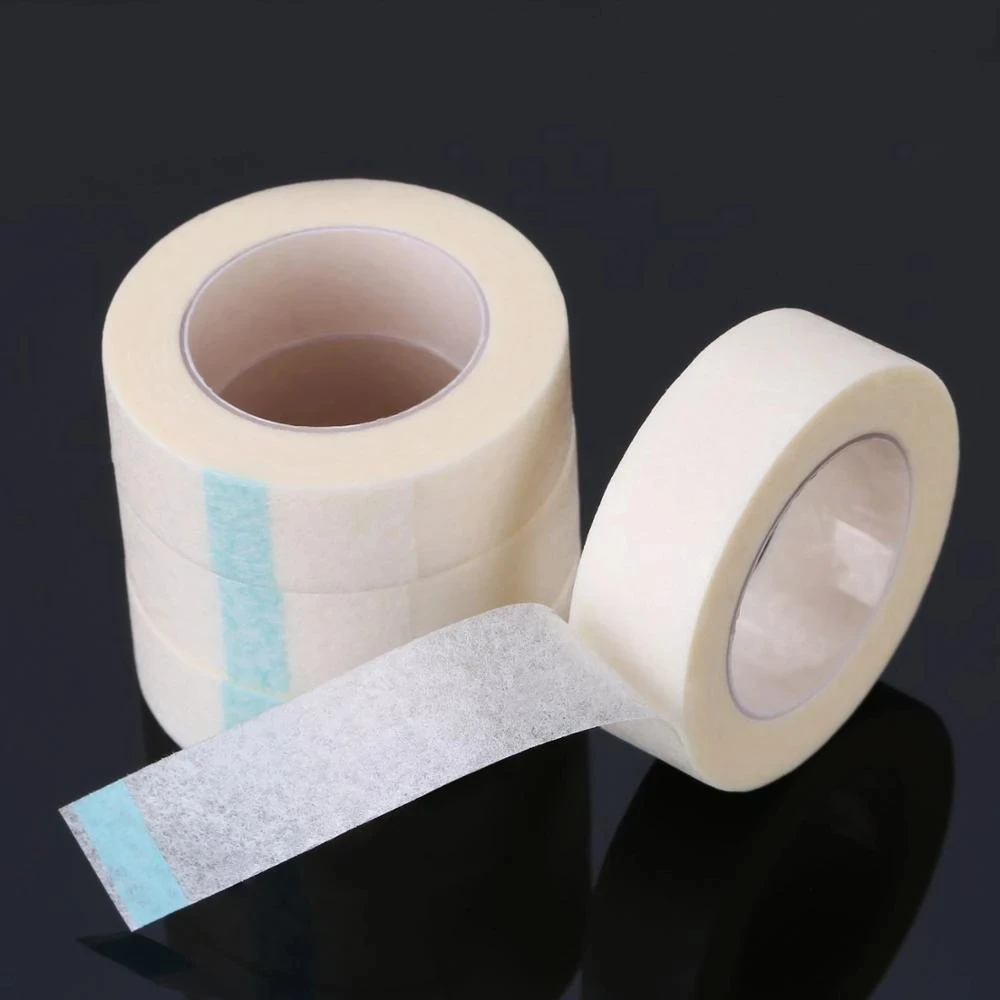 まつげエクステ用の通気性粘着テープ,不織布,つけまつげ用の紙 - Tape Breathable Lash のレビューと価格