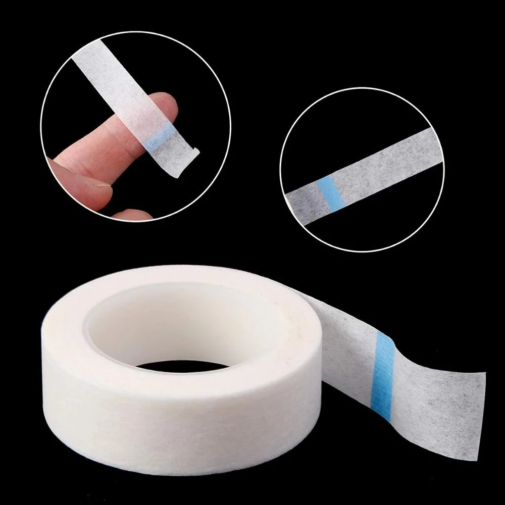 まつげエクステ用の通気性粘着テープ,不織布,つけまつげ用の紙 - Tape Breathable Lash のレビューと価格