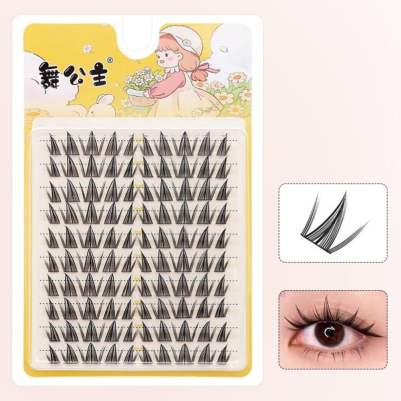 10列の長持ちする個別まつげエクステ、DIYメイク愛好家のた - Lashes Eyelash Extension のレビューと価格