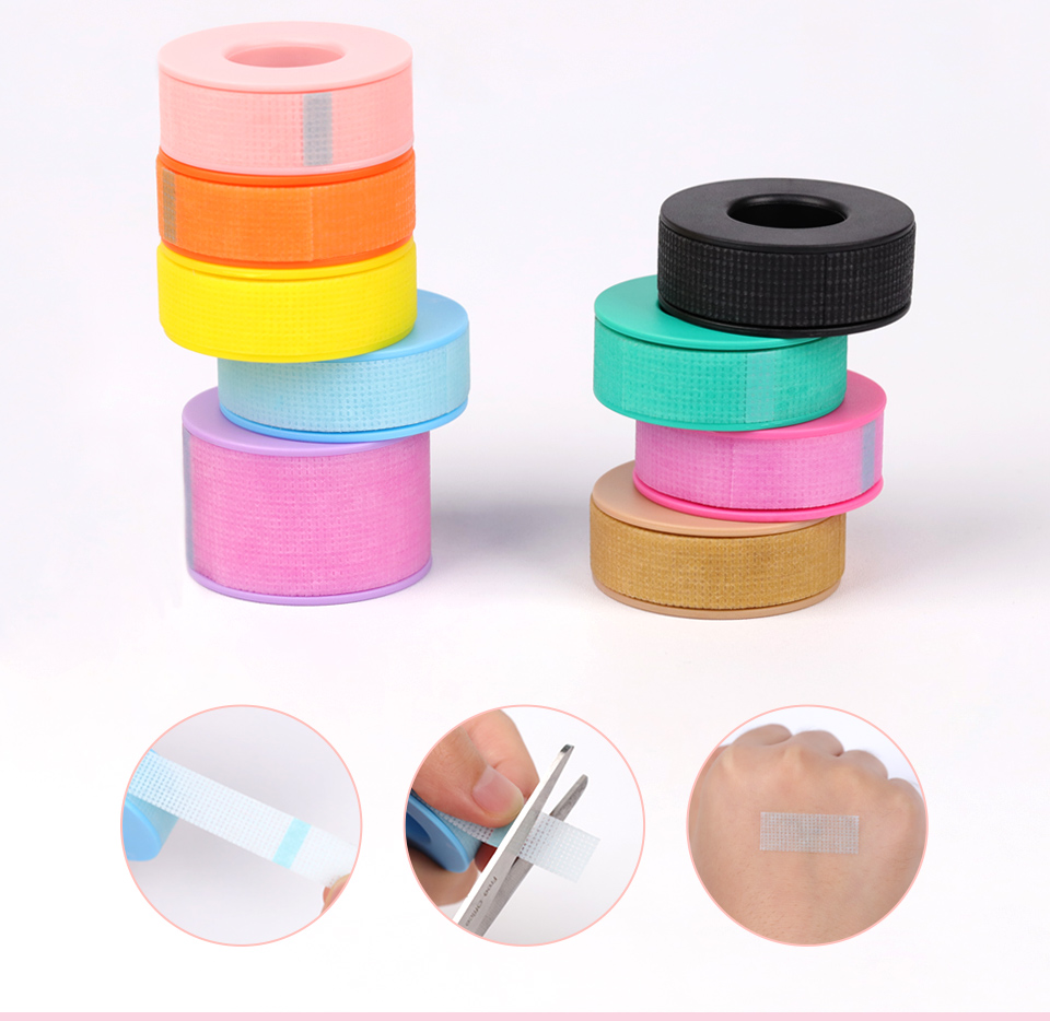 まつげエクステ用不織布粘着テープ,新色,粘着性,通気性,高感 - Tape Breathable Lash のレビューと価格