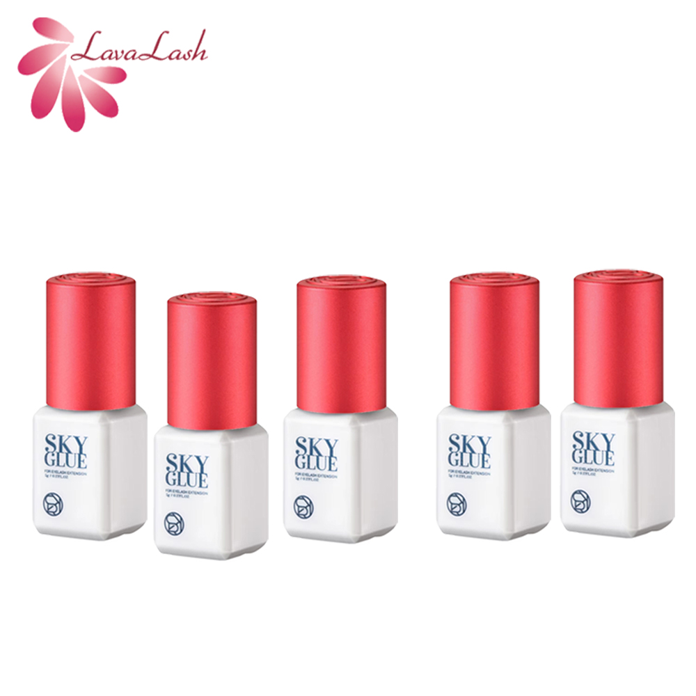 10本/ロット オリジナル韓国製まつげエクステ スカイグルー - Eyelash Extension Remover Gel のレビューと価格